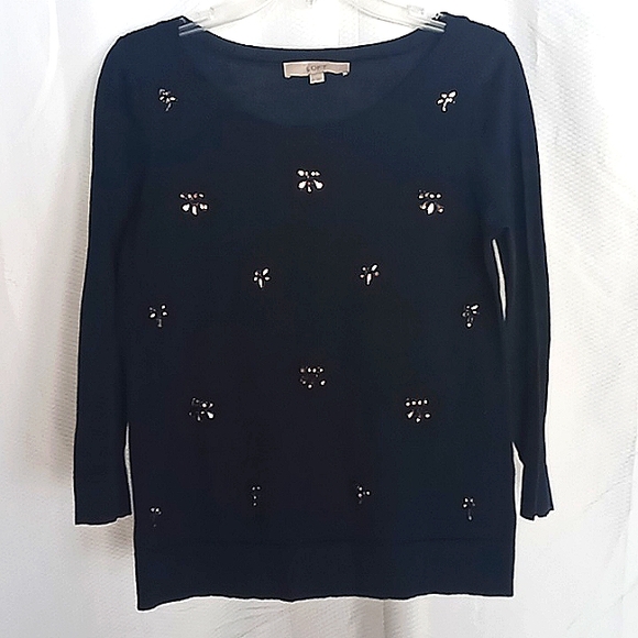 LOFT Sweaters - Beautiful Beaded LOFT Sweater